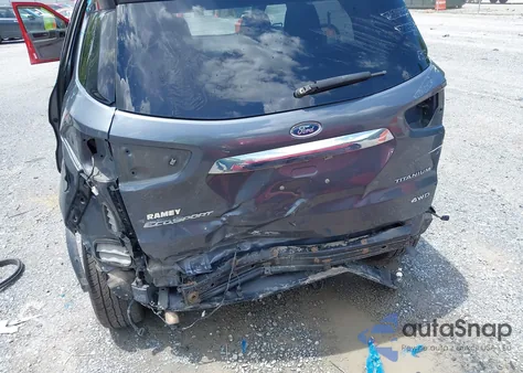 2019 Ford Ecosport Titanium z USA, uszkodzony, nr VIN MAJ6S3KL1KC261206